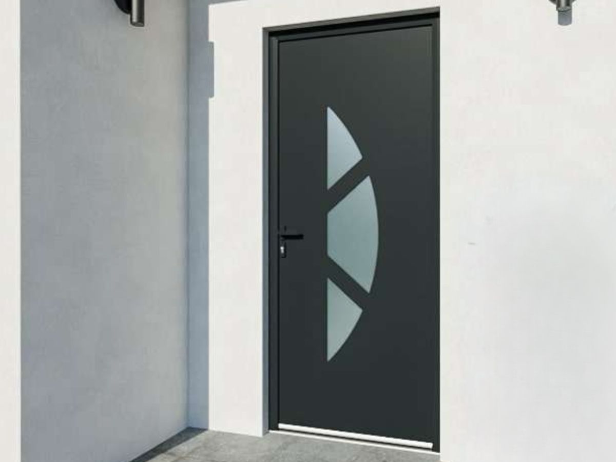 Porte d'entrée acier sécurisée Hérault